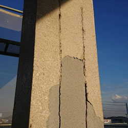 コンクリート劣化状況