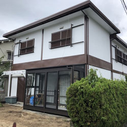 外壁塗装施工後