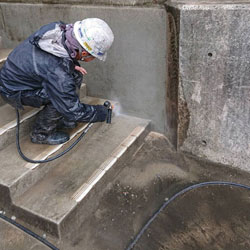 高圧水洗浄サービス（エントランス周り）