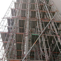 支保工ステージ足場